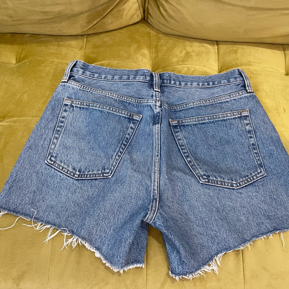 Agolde Parker long shorts Skywave - Picture 3 of 5